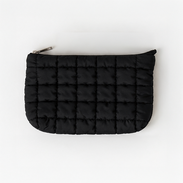 THE PUFFED POUCH - BLACK