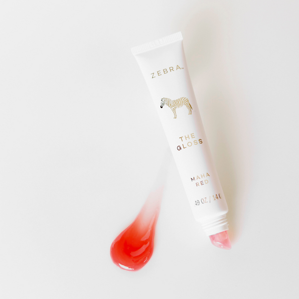 THE LIP GLOSS - MAHA RED - LIMITED EDITION – ZEBRA