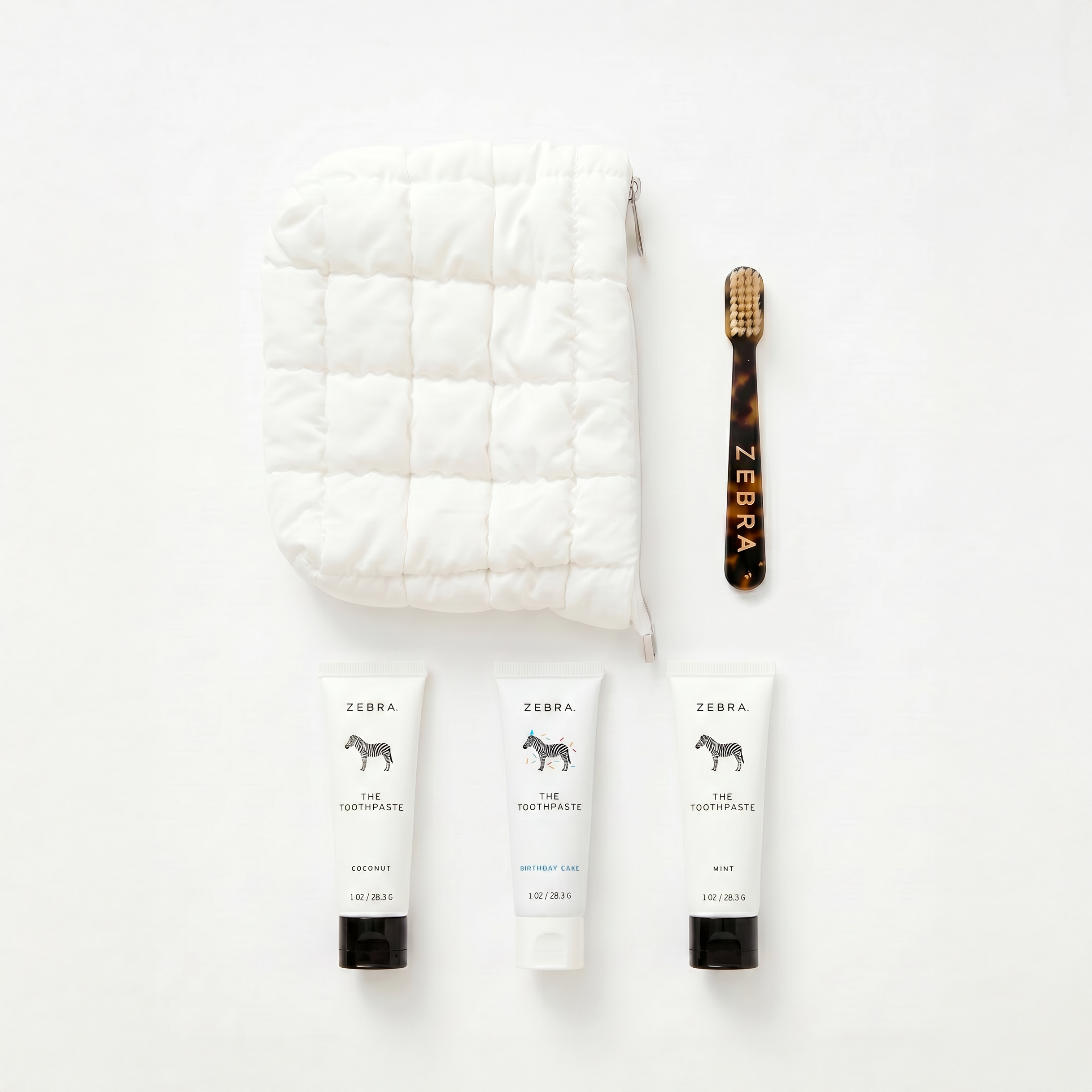 THE PUFFED POUCH - WHITE